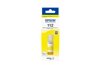 112 EcoTank yellow ink bottle