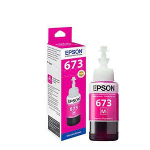 673 EcoTank magenta ink bottle