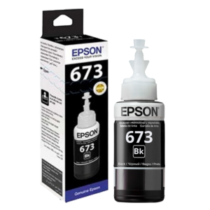 673 EcoTank Black ink bottle