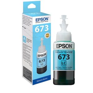 673 EcoTank cyan ink bottle